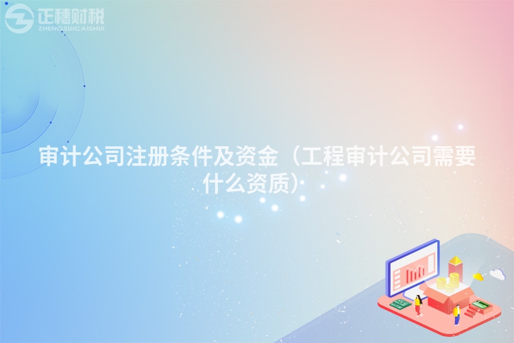 审计公司注册条件及资金(工程审计公司需要什么资质)