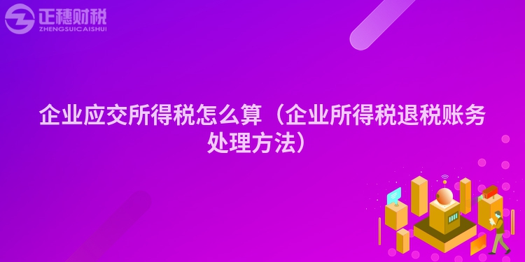 企业应交所得税怎么算（企业所得税退税账务处理方法）