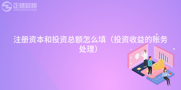 注册资本和投资总额怎么填（投资收益的账务处理）