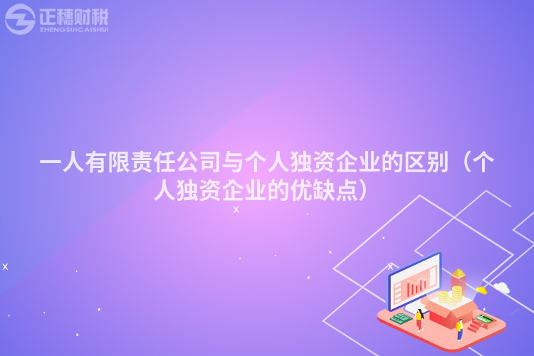 一人有限责任公司与个人独资企业的区别（个人独资企业的优缺点）