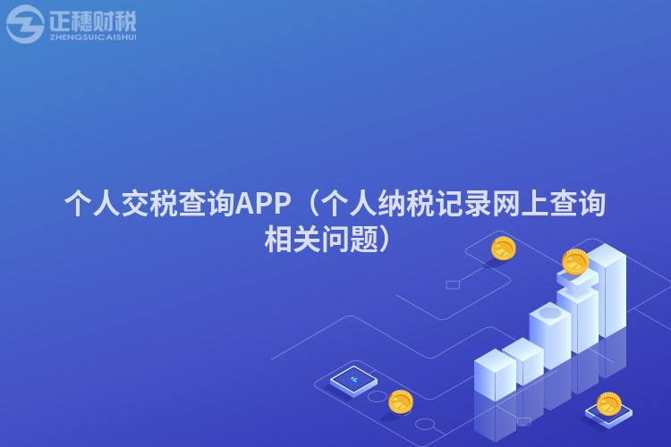 个人交税查询APP（个人纳税记录网上查询相关问题）